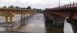 Demolición Puente Toltén